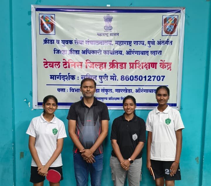 Cadet Shravya Mahuley and Cadet Anushree Sasane